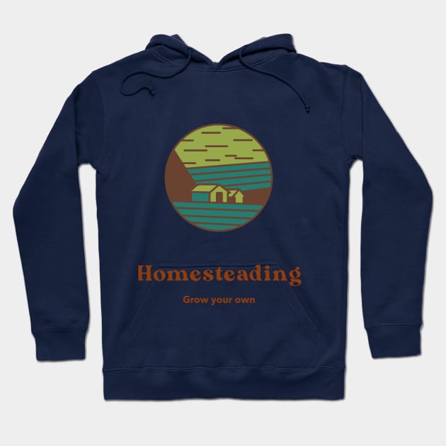 Homesteading Hoodie by Poggeaux